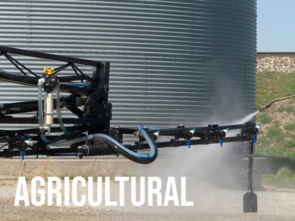 Power washing in agriculture